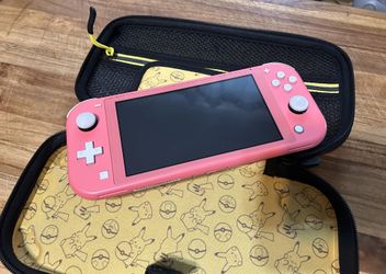 Nintendo Switch w/ Pokemon Case 