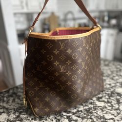 Authentic Louis Vuitton Delightfull Fuchsia Bag 