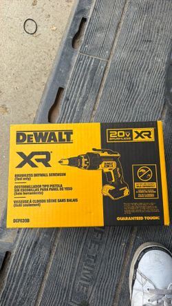 DeWALT 20V MAX XR Brushless Drywall Screwgun (Tool Only)