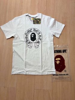 BAPE “A BATHING APE” White Sz L
