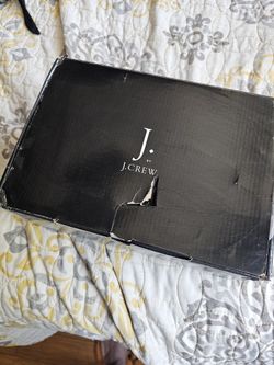 JCrew Round Raffia Heel Sandal