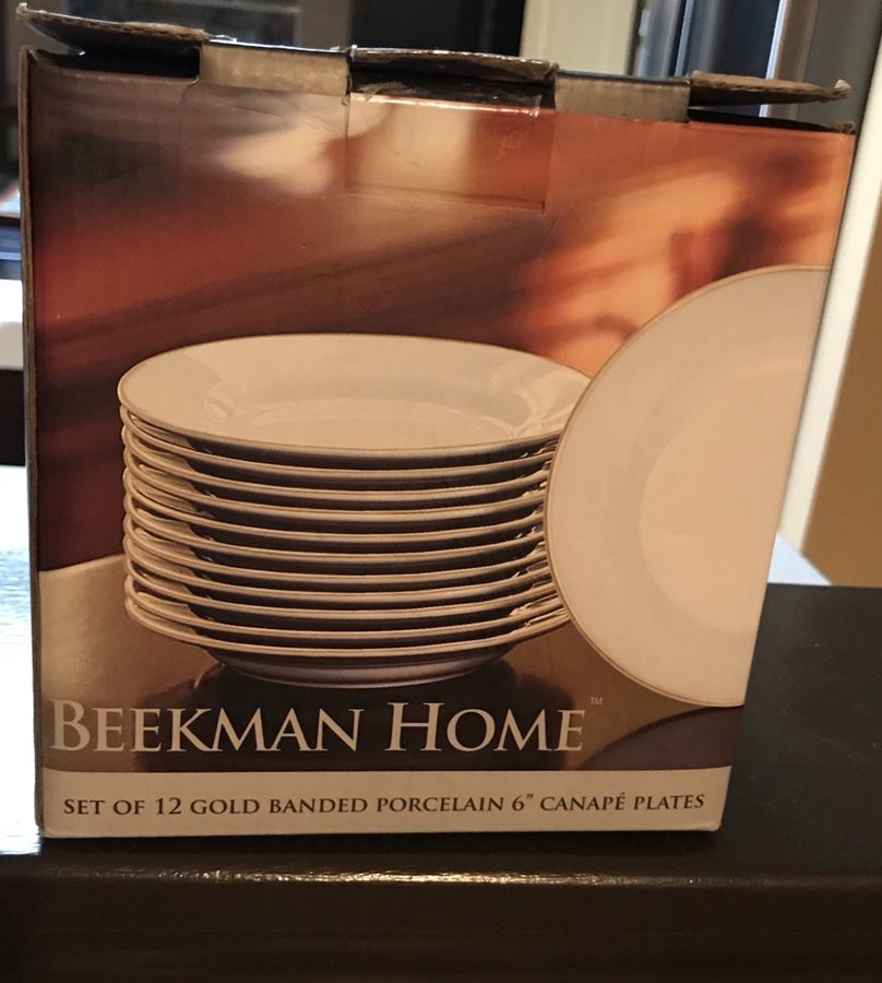 Beekman Home Canapé Plates