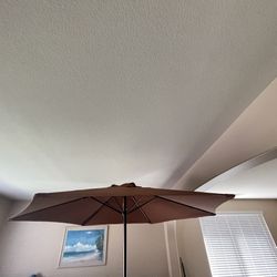 Large Umbrella With Stand $50