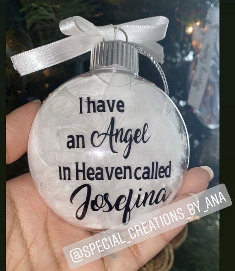 Custom Memorial Ornament π€