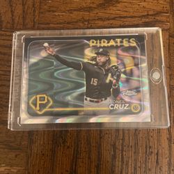 O’Neil Cruz- Topps Chrome Wave Refractor