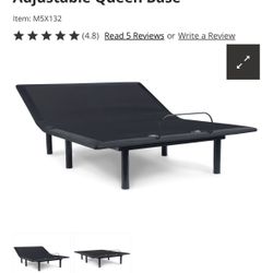 Brand New Queen Size Adjustable Base Bed Frame