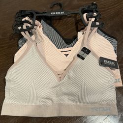 Women’s RBX Sports Bras 3 Piece Set New !