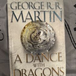George R.R. Martin – A Dance with Dragons (hardcover, Game of Thrones series) 