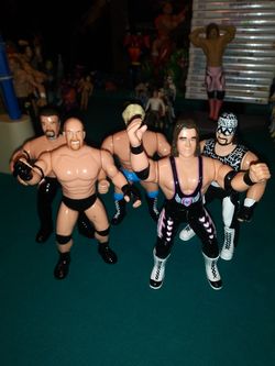 WCW Goldberg Bret Hart Macho Man Randy Savage Bagwell Rick Flair Vintage (1998)