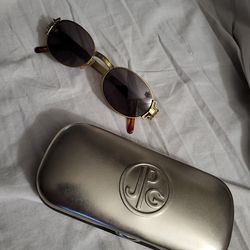JPG Vintage Sunglasses by Jean Paul Gaultier 58-5105 Gold New & Authentic