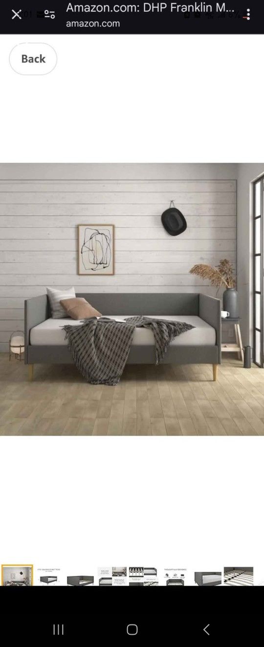 Upholstered Daybed (MATTRESS NOT INCLUDED)