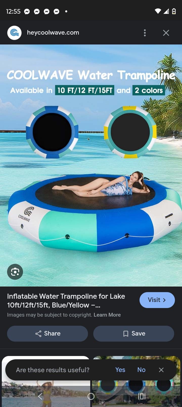 Inflatable Trampoline