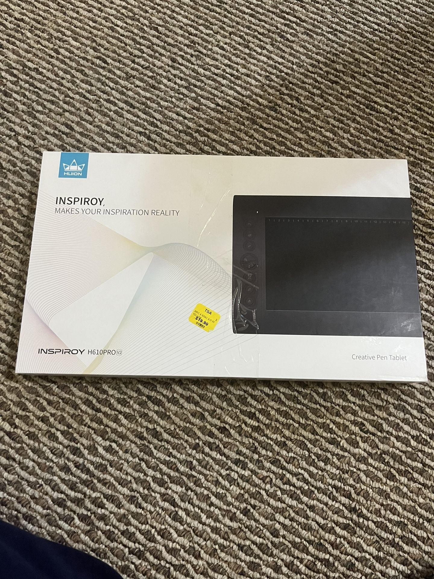 Huion Inspiroy H610 Pro V2 Drawing Tablet
