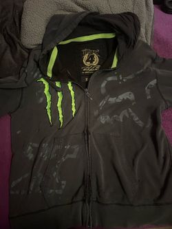 Fox racing Mens black and grey hoodie