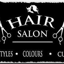 Hair Salon Decal Signs 