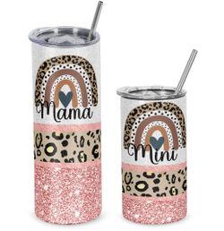 Mama and Mini Tumbler Cups