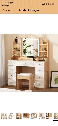 New inbox, vanity mirror