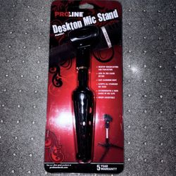 Proline Desktop Microphone Stand 