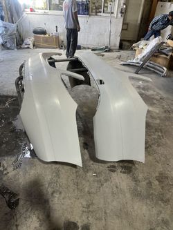 15-18 Mercedes Benz C Class Rear Bumper