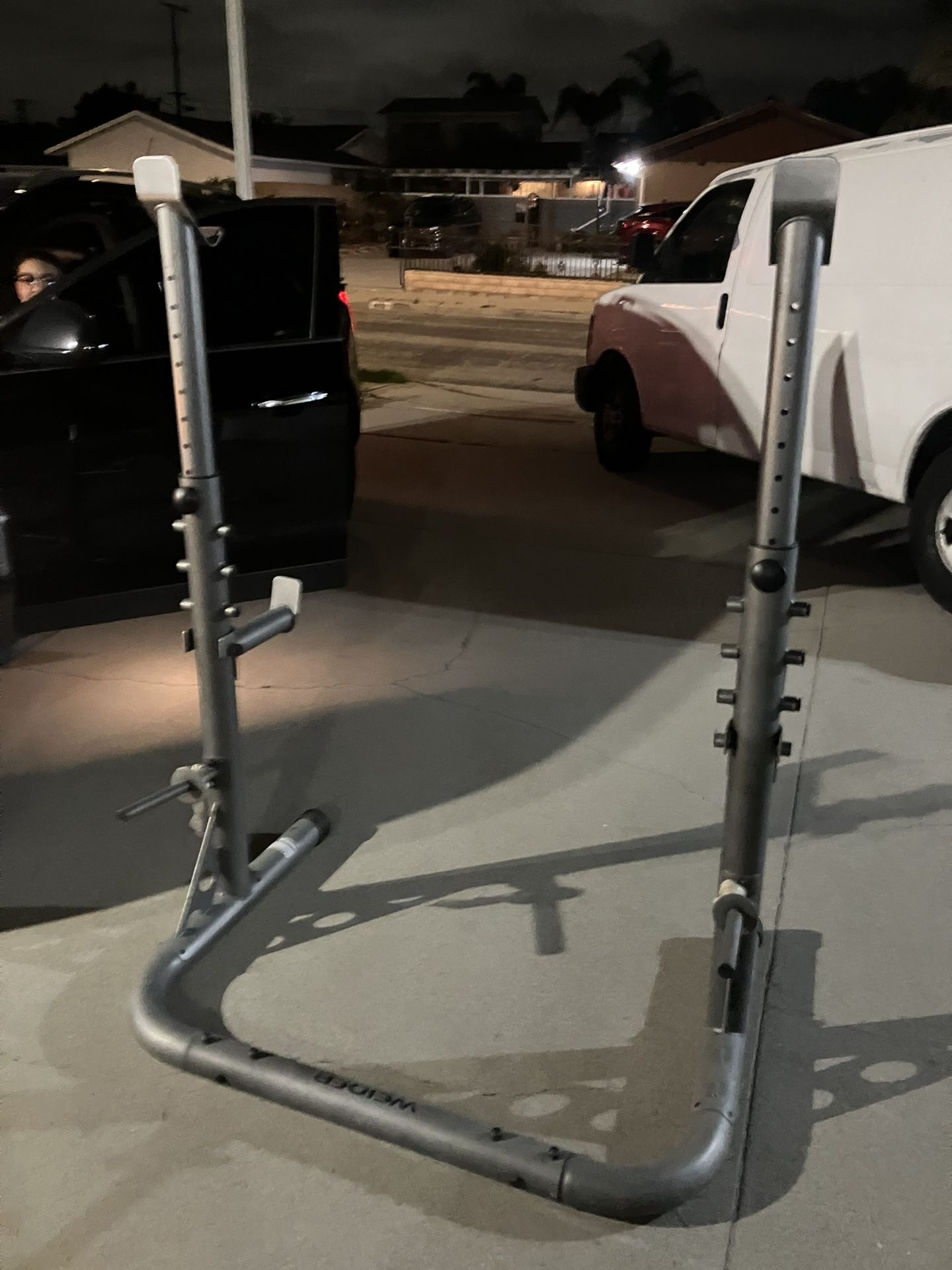Weider XRS 20 Olympic Squat Rack With Adjustment Safety Spotter and Bar Holds. for Sale in City Of Industry CA OfferUp