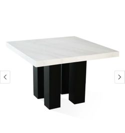 American signature 54” marble dining table