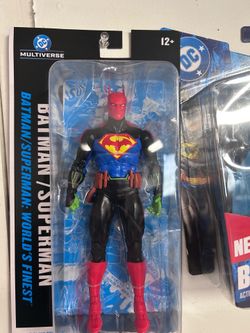 Batman/Superman fusion action figure