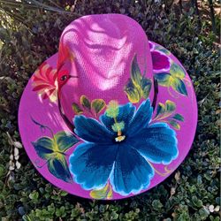 Artisanal Hand Painted Hat