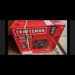 Craftsman 6250 Watt start Up Generator 