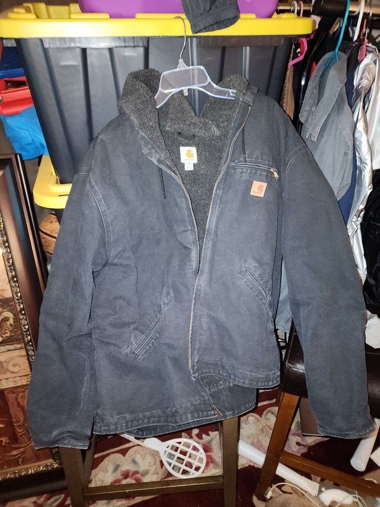 black carhartt jacket size xxl mens $95 carhartt jacket tan size xl mens $110