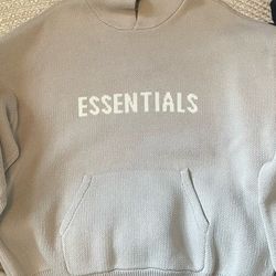 Fear of God Essentials Knit Stone Hoodie