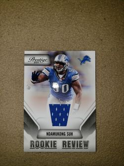 Ndamukong Suh Jersey card