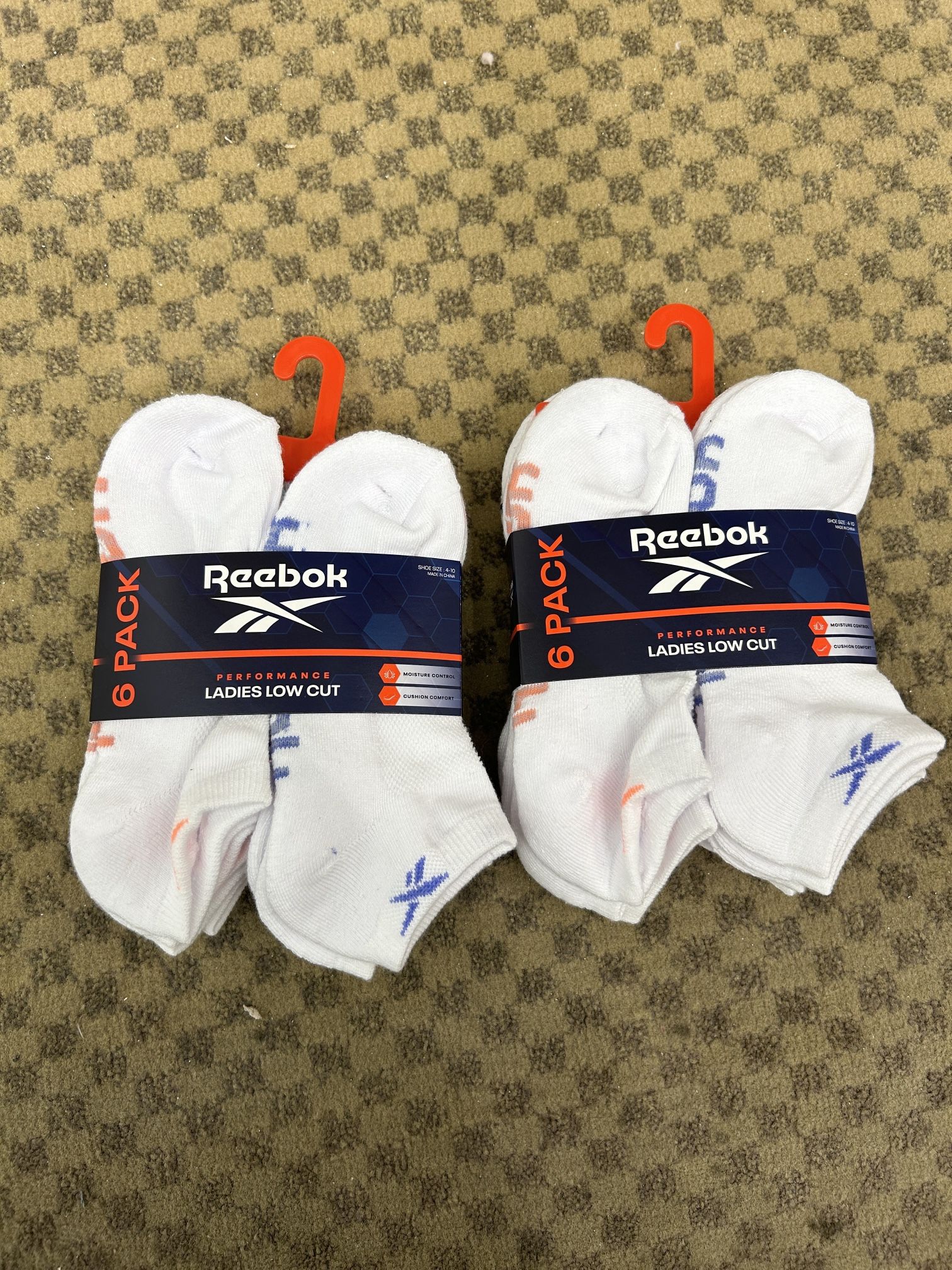 NWT Reebok Women Performance Low Cut Socks 12 Pairs