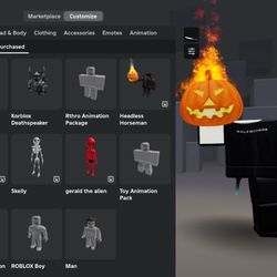 Stacked Korblox & Headless full access 
