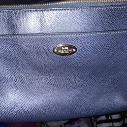 Like New “Coach” Crossbody Leather Bag