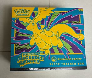 Pokemon: Ascended Heroes ETB (Pokemon Center) New/Sealed