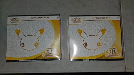 30th Celebration Anniversary Pokemon ETB