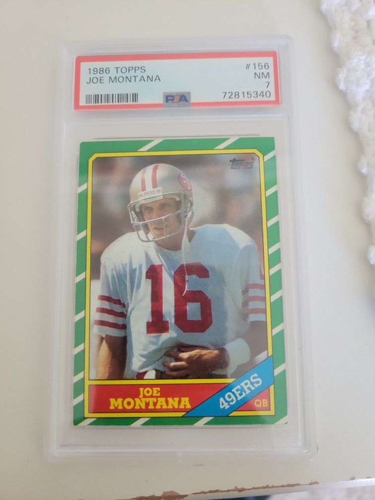 1986 Topps Joe Montana