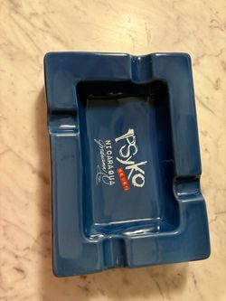 MKTG Psyko Nicaragua Ashtray Ceramic Rectangle Color Blue