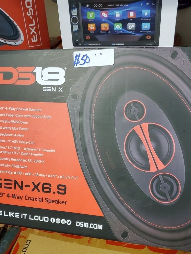 DOOR SPEAKERS 6X9'S GEN SERIES BY DS18 DOOR SPEAKERS $50 APAIR