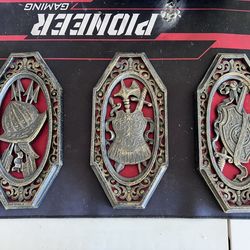 Vintage Medieval Wall Plaques