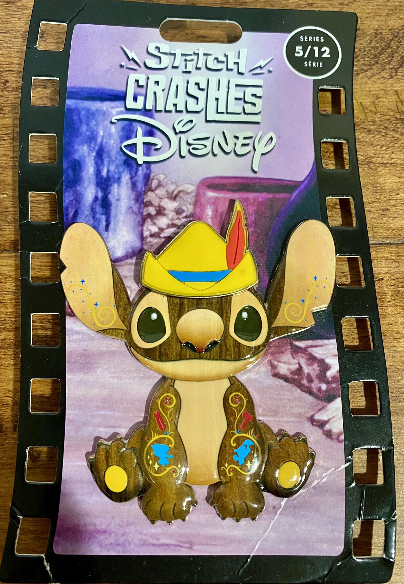 Stitch Crashes Disney Pin