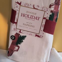 Envogue Holiday Napkin Set
