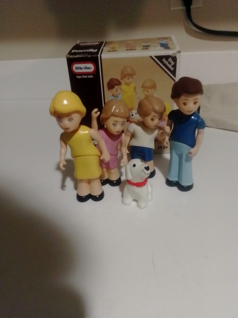 Little Tikes Family Set Of Toys From 1989