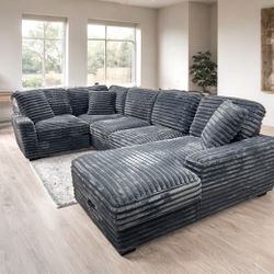 Allison Grey Sectional 🔥🥰💕🚛