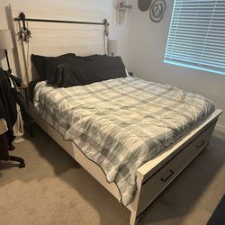 Queen Farmhouse bed frame