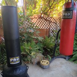 Like New Free Standing Heavy Bag Only Punched A few Times $250 Obo 