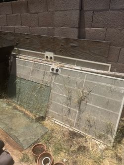 Double Metal screen door