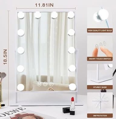 New Vanity Mirror With 12 Lights Touch