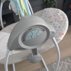 Barely used Ingenuity Comfort 2 Go Portable Compact Baby Swing, Infant, Fanciful Forest, Multicolor 