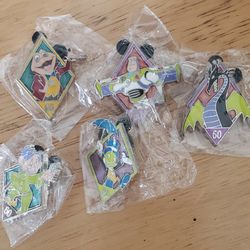 Disneyland 60th Diamond Celebration Pin Set